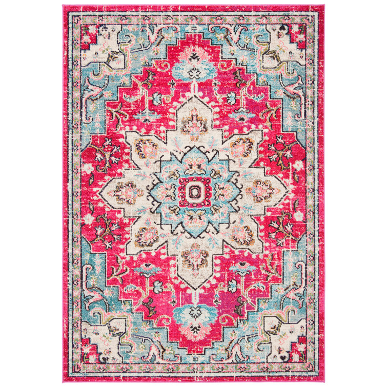 World Menagerie Mifley Fuchsia Pink Rug & Reviews Wayfair.co.uk